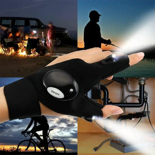 🔥💯💡LED Gloves with Waterproof Lighting🔦(1 Pair)🎉