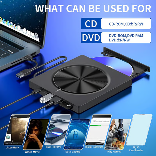 7-in-1 USB CD|DVD Drive