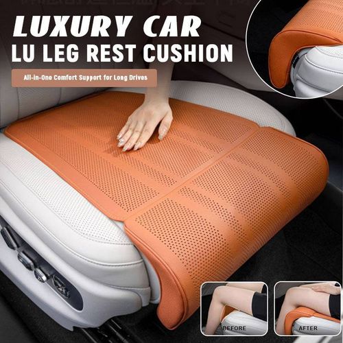 🚗 Car Seat Extender Leg Support Cushion