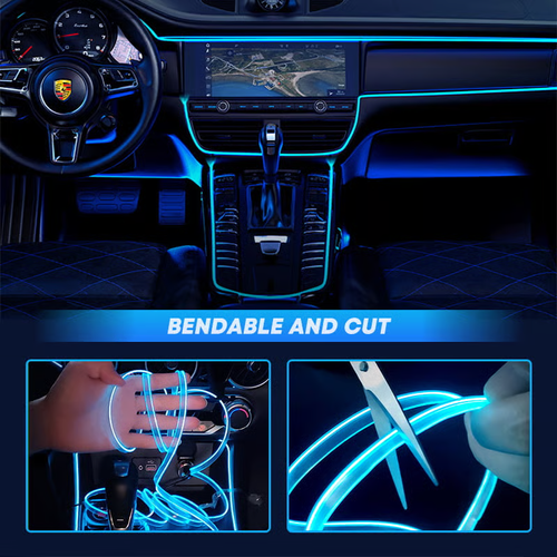 Car multi-colored Ambient Light Cold Light Lamp Strip