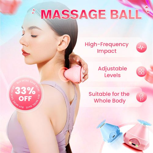 🔥 Adsorption type electric fascia ball – Perfect relaxation for muscles and body!