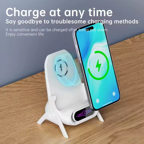 Popular Wireless Charger Portable 15w Output Fast Charging Desk Chair Mobile Cell Phone Desktop Wireless Chargers
