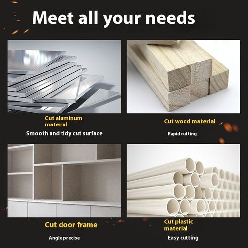 10 inch 255mm multifunctional saw aluminum machine woodworking aluminum cutting machine 45 degree miter saw aluminum machine