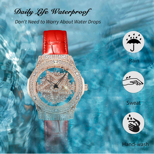 Fashion Dress Women's Watch Diamonds Dial
