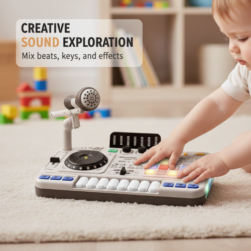 🎧 Kids' Electronic DJ Mixer | Fun and Interactive Toy for Music Stars