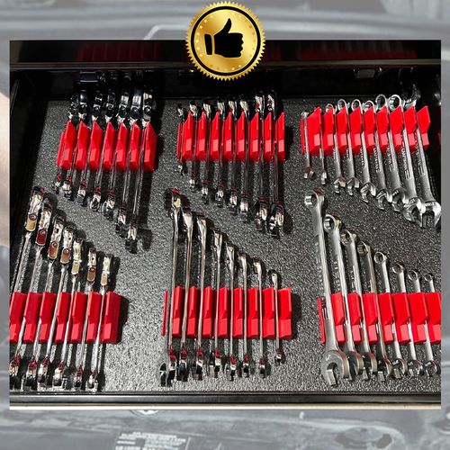 Magnetic Modular Wrench Organizer