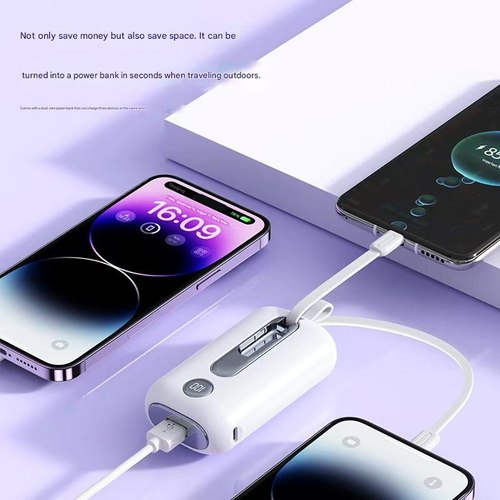 Handheld Super Fast Charge 10000mAh Portable Power Bank Fan