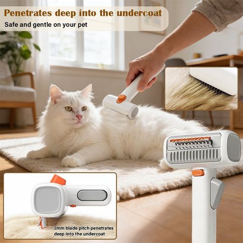 🔥2026 SALE - 2-IN-1 Pet Self-Detangling & Grooming Comb