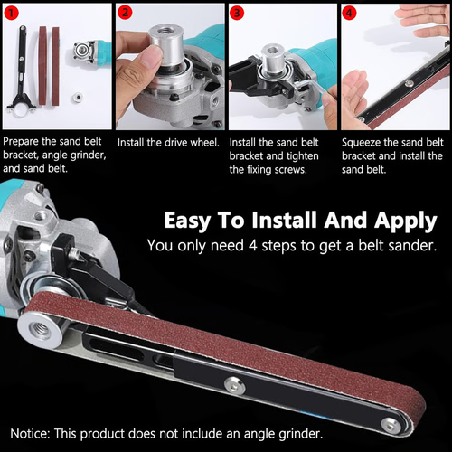 Angle Grinder Belt Sander Converter