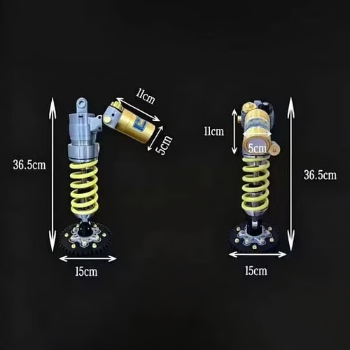 🔥Inspired Suspension Shock Absorber Lamp - Adjustable LED Light for Gamers & Car Enthusiasts