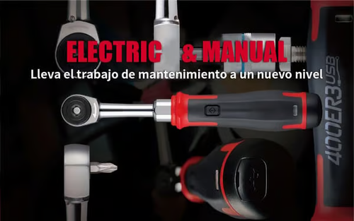🔧Cordless Electric Slim Ratchet Set