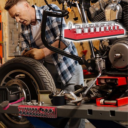 Precision magnetic socket holder set