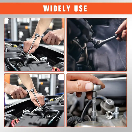 53-Piece Socket Ratchet Wrench Set