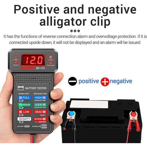 Instant Car Battery Tester⚡