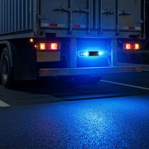 Solar-Powered LED Anti-Collision Warning Light