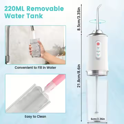 Water flosser portable toothbrush travel toothbrush portable oral floss irrigator
