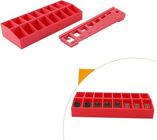 M3 Bolt Sorter with 7 Measuring Slots, Household Bolt Classification Tool