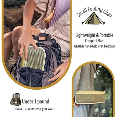 buy one get two🪑Ultra-Light Folding Stool – Supports Up to 265 lbs