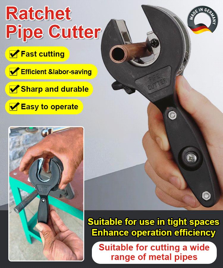🔥 Ratchet Tube Cutter🔧