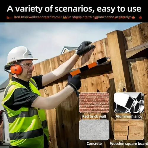 Mini Steel Nail Gun Manual Light High Efficiency Ceiling Decoration Portable Silencer Nail Fixer Guns