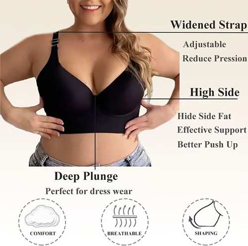 🌷Deep Cup Bra-Unlined Bras With Great Support