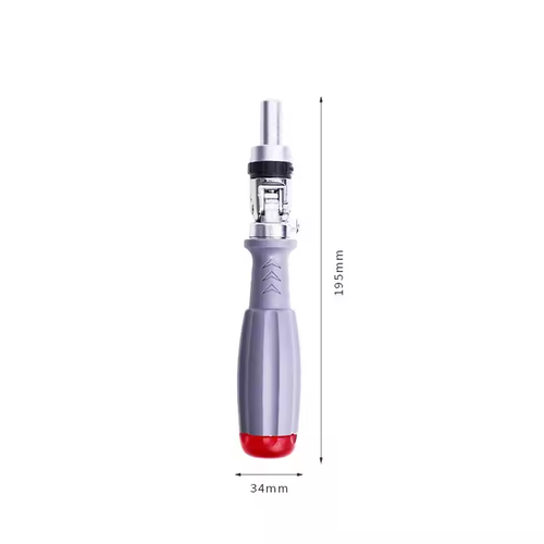 Multifunctional ratchet multi-angle screwdriver cross flat head special-shaped plum screwdriver