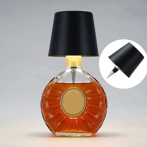 Creative Rechargeable LED Night Light Wine Bottle Lamp for Home Touch Control Table Lamp Room Decor Restaurant Atmosphere Bar