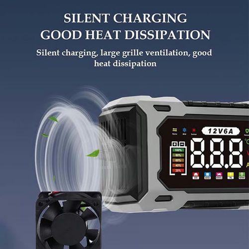 🔌🚗12V 24V Smart Battery Charger, Maintainer & Trickle Charger🔋