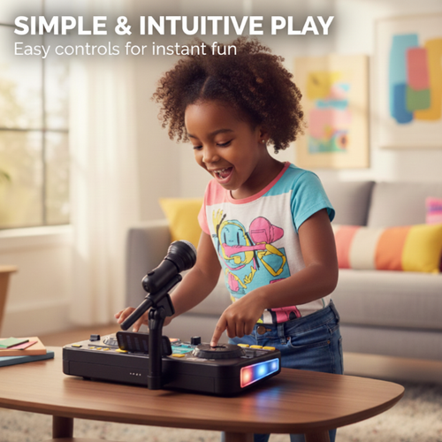 🎧 Kids' Electronic DJ Mixer | Fun and Interactive Toy for Music Stars
