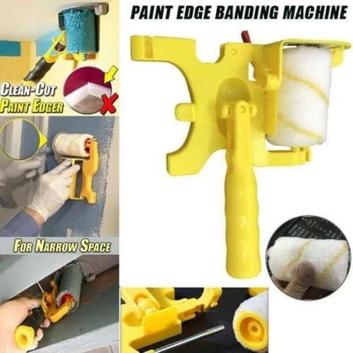 🔥Clean Cut Paint Edger Trimming Roller Brush