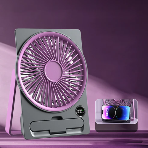 🔥Ultra Slim Card USB Rechargeable Mini Fan