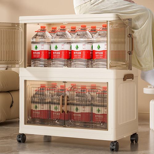 Stackable storage lockers - 4 layers