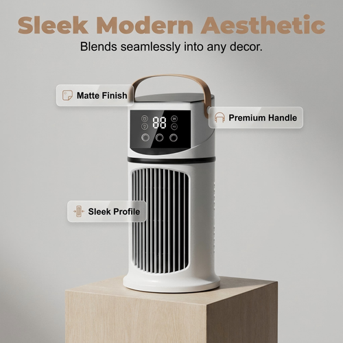 9-Speed Portable Turbo Cooling Fan