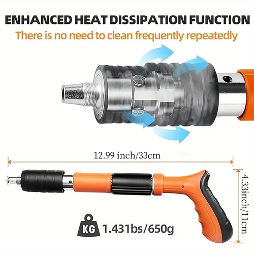 Mini Steel Nail Gun Manual Light High Efficiency Ceiling Decoration Portable Silencer Nail Fixer Guns