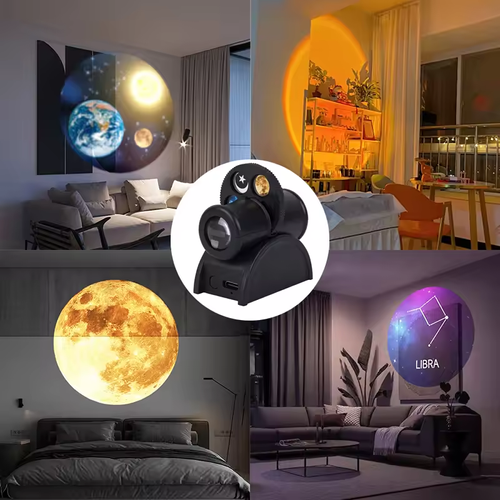 🔥Magic Moon Projection Lamp🌕