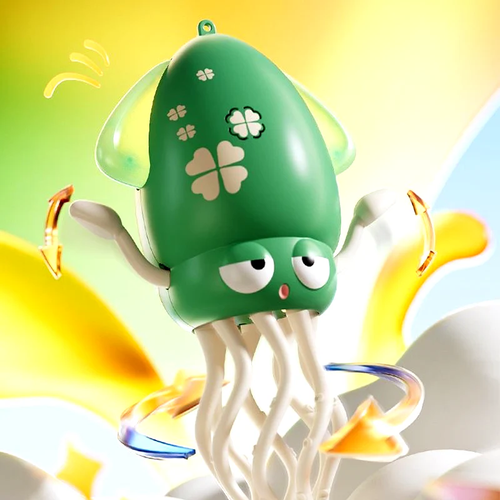Dancing musical octopus toy with lights and sounds