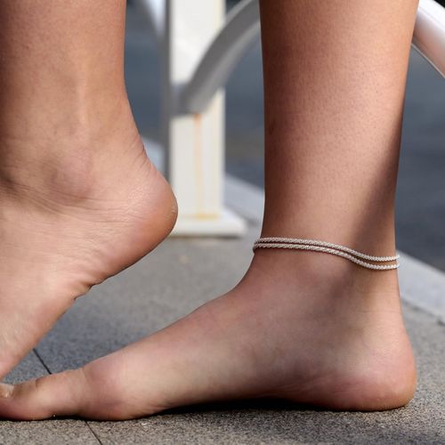 Buy 1 get 1 free🥰Dainty Layered waterproof anklet