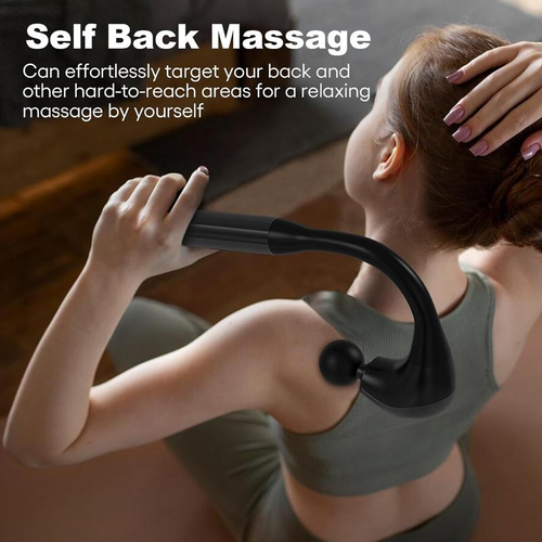U-shaped extended comfortable massage fascia gun