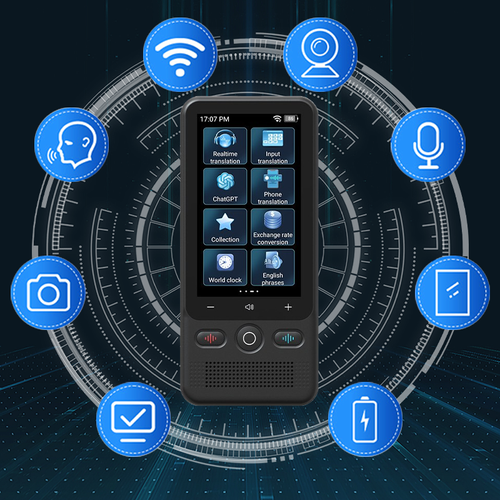 📲 2-in-1 Portable Translation Device – Real-time translation