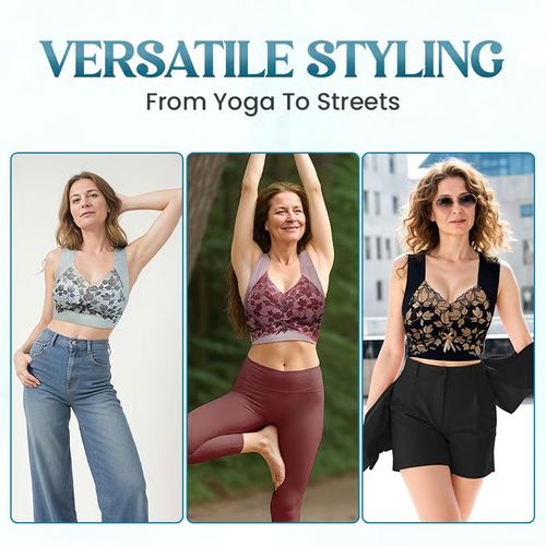 🌸Buy 1 Get 1 Packs🔥SUMMER BRA - Versatile Comfy Lift & Flex Wireless Bra  size：38D