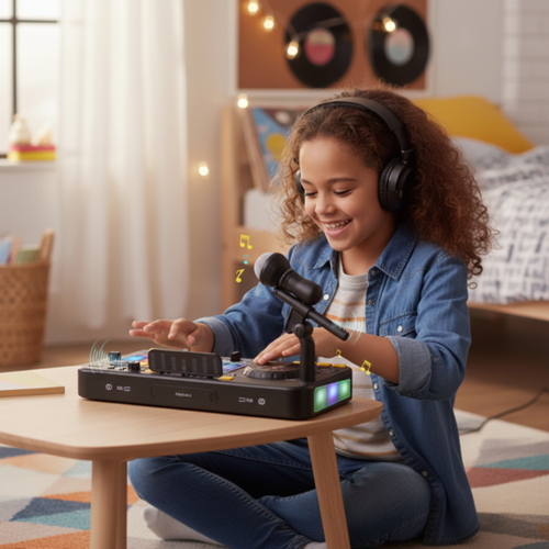 🎧 Kids' Electronic DJ Mixer | Fun and Interactive Toy for Music Stars