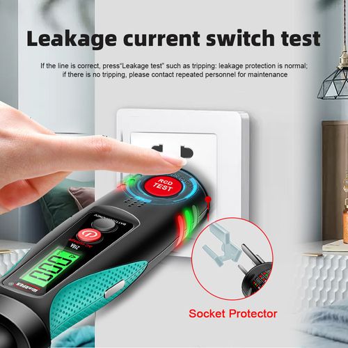 💥Intelligent Circuit Detector-European plug