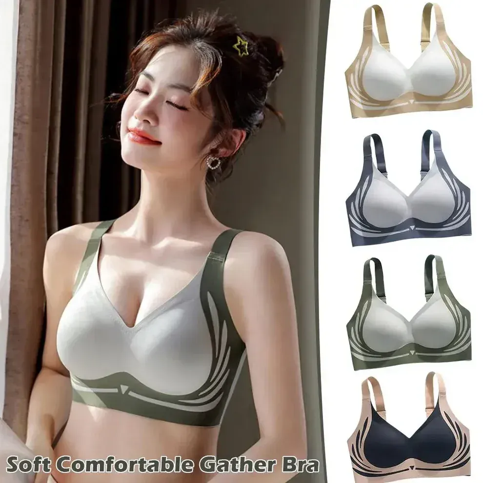✨Anti-Sag Wireless Push-Up Bra