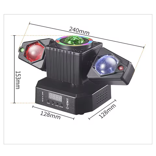 50W Disco Light Remote Control LED Beam Lights