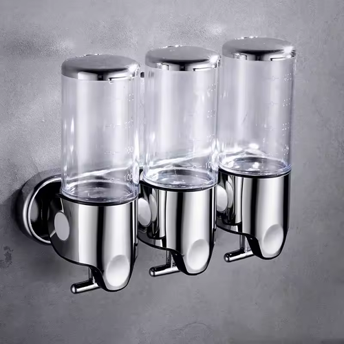 Wall Mounted Manual Push Foam Soap Dispenser