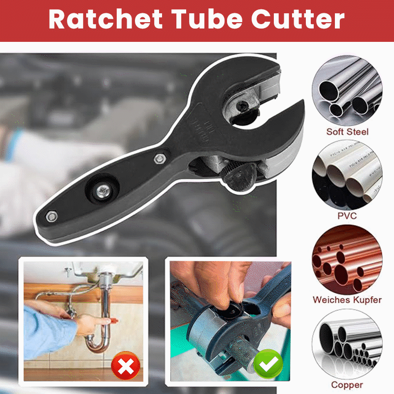 🔥 Ratchet Tube Cutter🔧