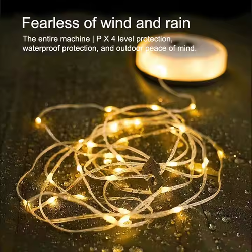 outdoor Solar can be stored tent lights atmosphere portable decorative ceiling camping string LED lights