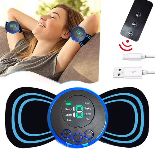 EMS Whole Body Cervical Shoulder Waist Legs Mini Massager Small Acupoint Pulse Patch