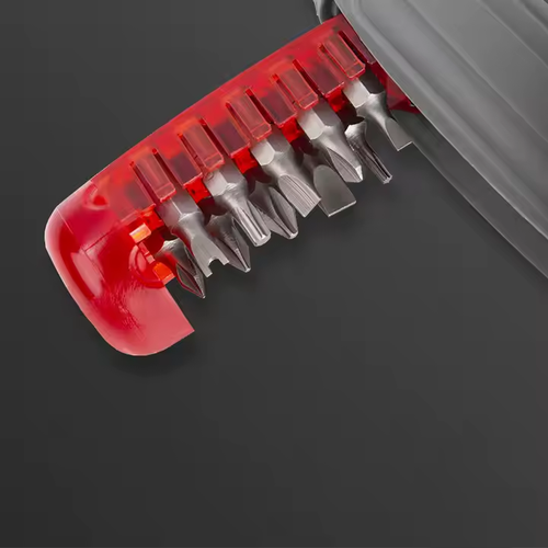 Multifunctional ratchet multi-angle screwdriver cross flat head special-shaped plum screwdriver