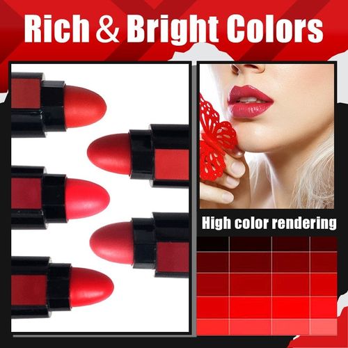Buy 1 get 1 free💄Multicolor Combination 5 in 1 Matte Lipstick